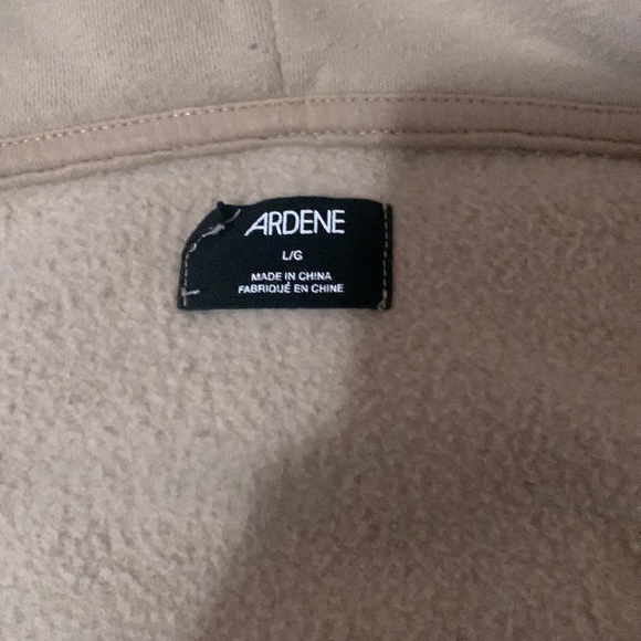 cropped zipped up hoodie - Picture 3 of 3